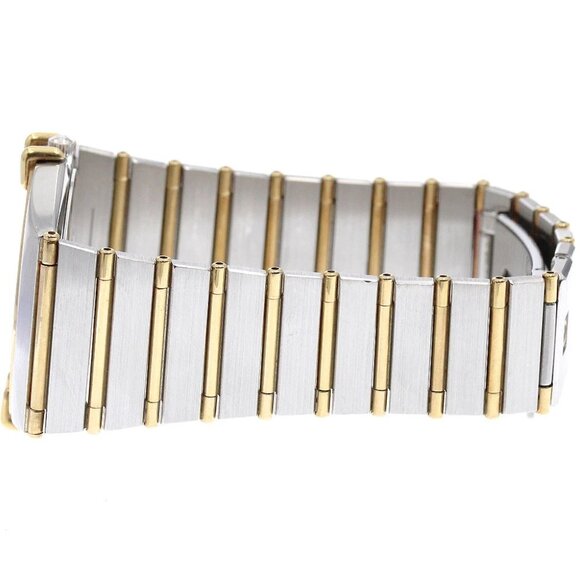 OMEGA Constellation Diamond bezel full bar black Dial Quartz Men's Watch_895084 - Picture 2 of 6